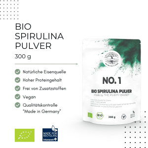 Bio Spirulina Pulver mit USP